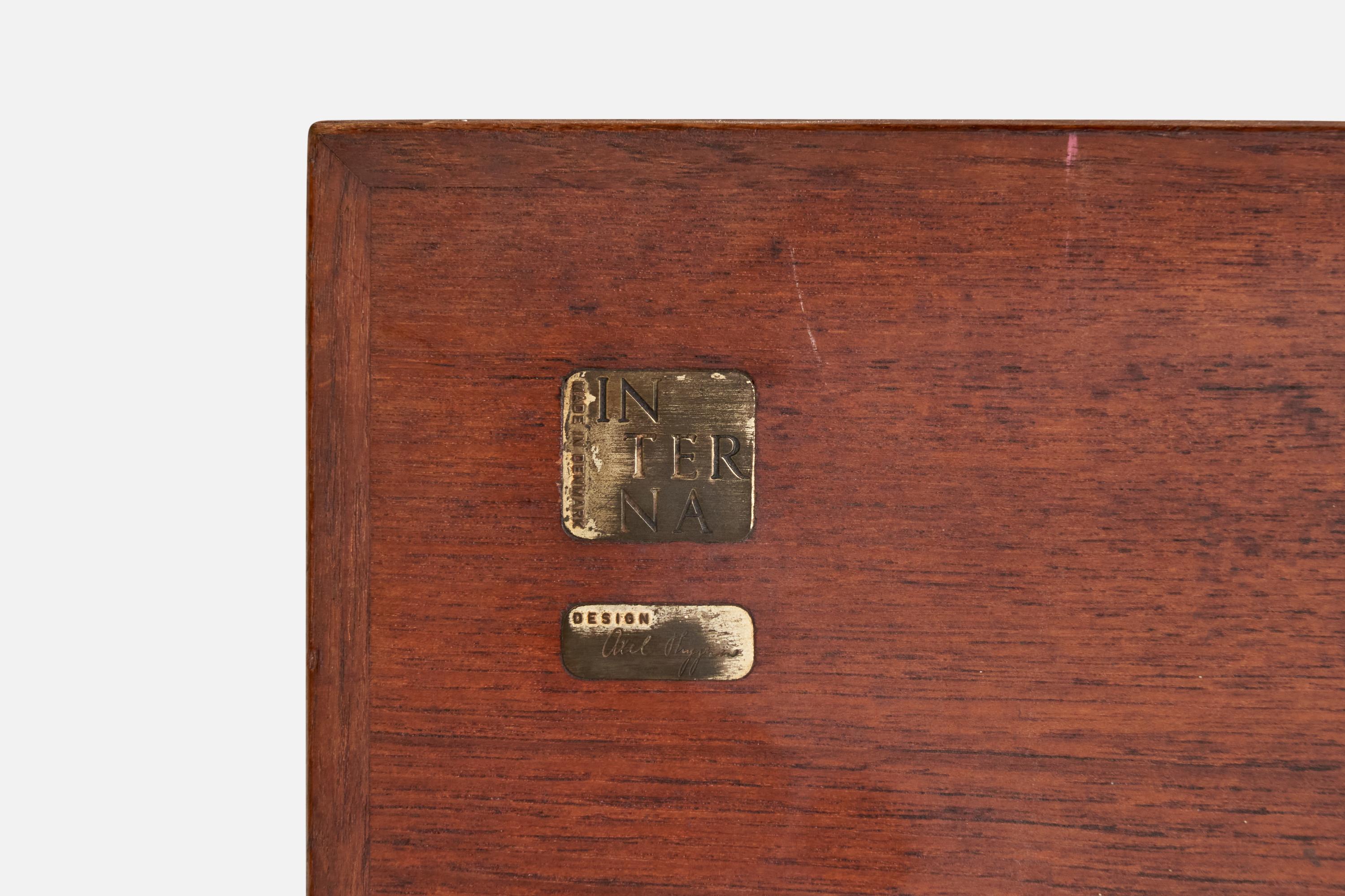 Axel Thygesen, Table basse, teck, ébène, Danemark, 1958 en vente 2