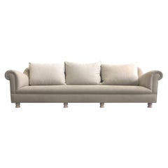 Axel Vervoordt Custom Sofa in Belgian Linen