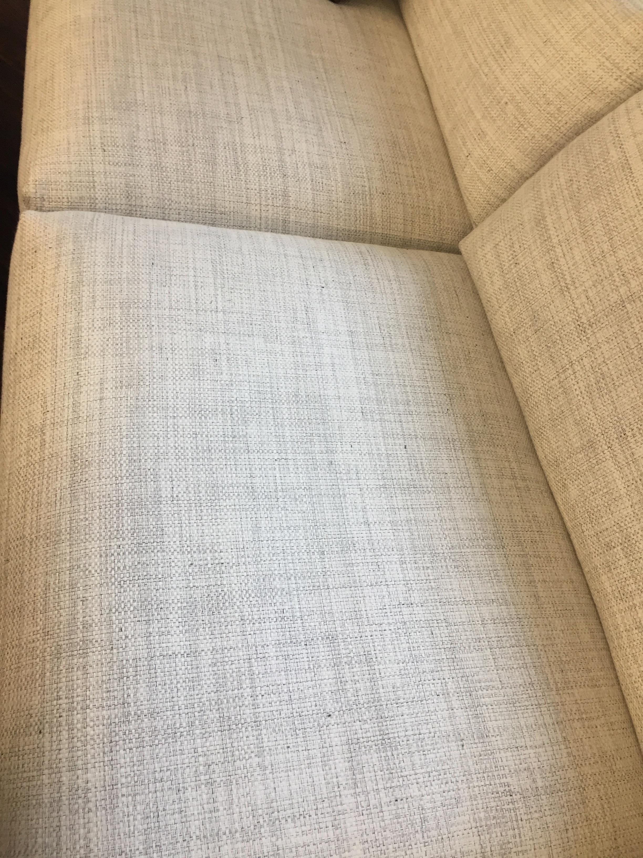 Contemporary Montis Axel XL Fabric Sectional Sofa with Walnut Table