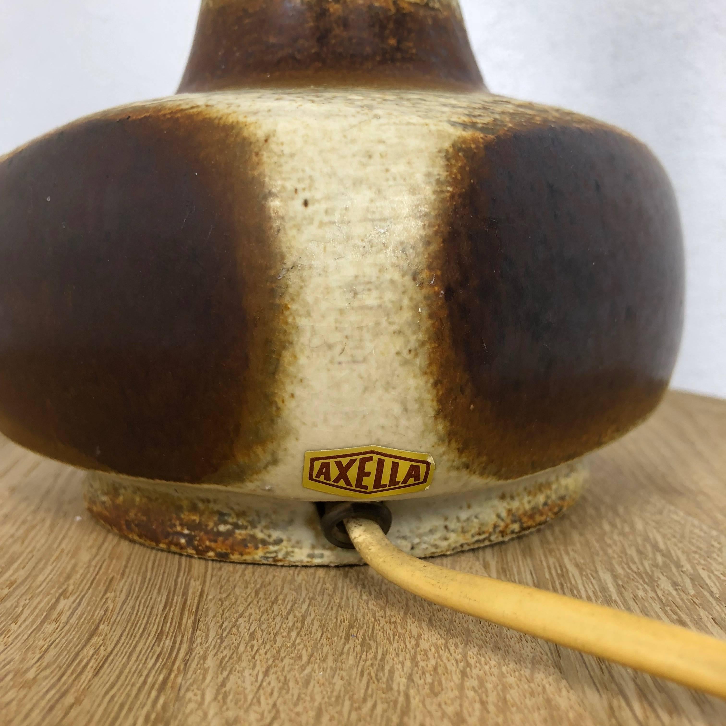 Axella, Danish Ceramic Lamp For Sale 2