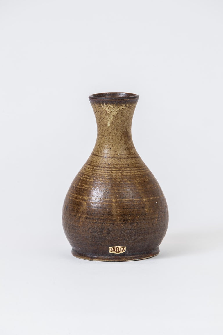 Axella Stentøj Ceramic Bud Vase, Denmark, 1960s For Sale at 1stDibs