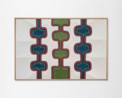 «Lahti». Obra con cuerda sobre lienzo, de Axelle Gosse (40 x 60 pulgadas), 2026