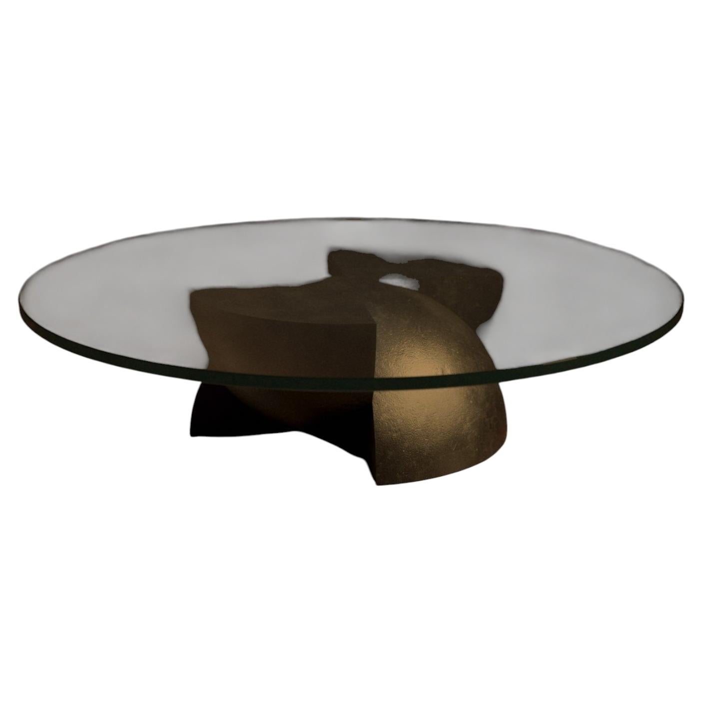 Axis Basalt Coffee Table by Studio Brocky For Sale