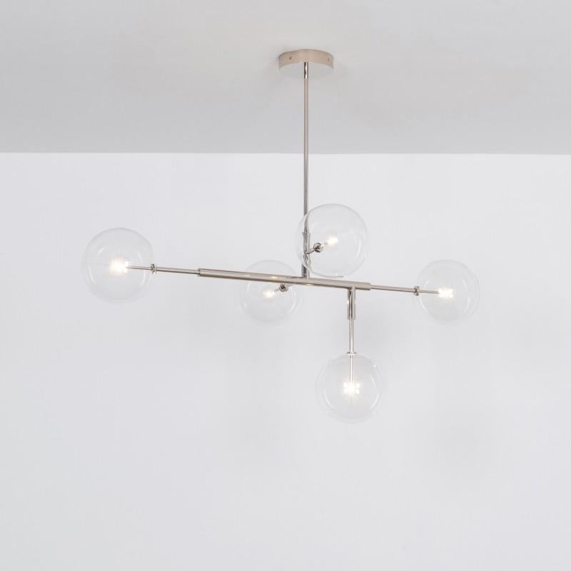 Axis Brass Pendant Light by Schwung In New Condition For Sale In Geneve, CH