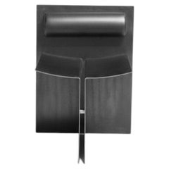 Axis Chair in Blended Iron & Italian Leather by D´ARK Atelier