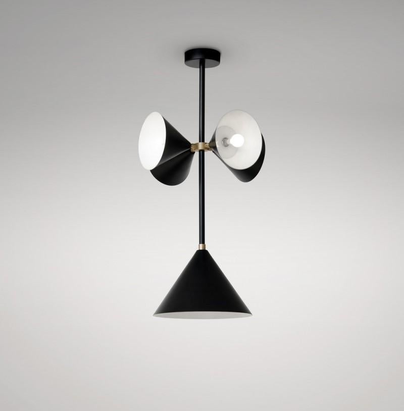 Postmoderno Lampada a sospensione a cono Axis di Atelier Ati in vendita