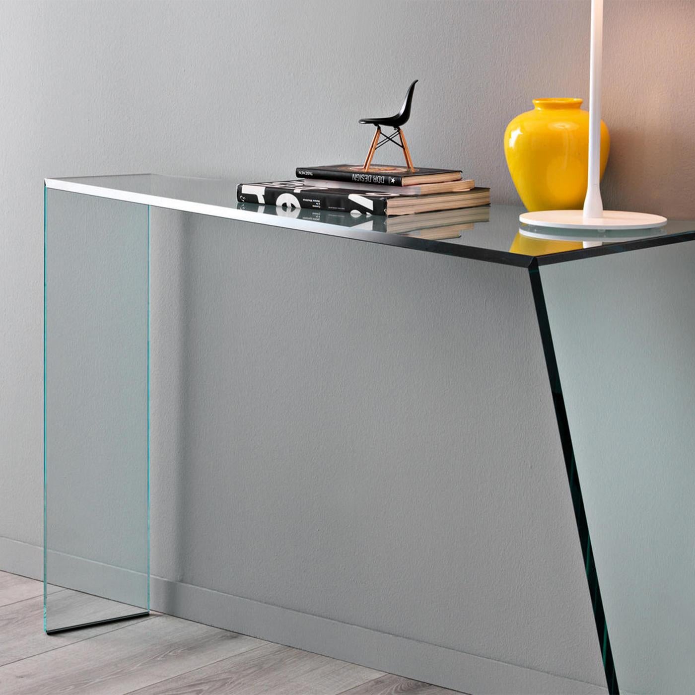 Contemporary Axis Console Table For Sale