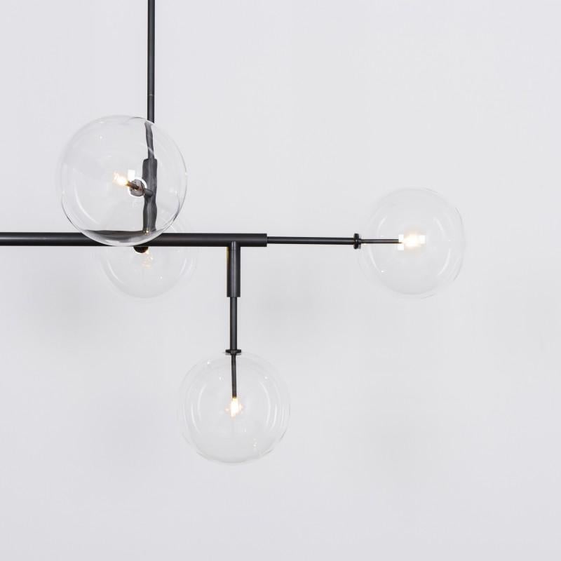 Polished Axis Pendant Light by Schwung For Sale
