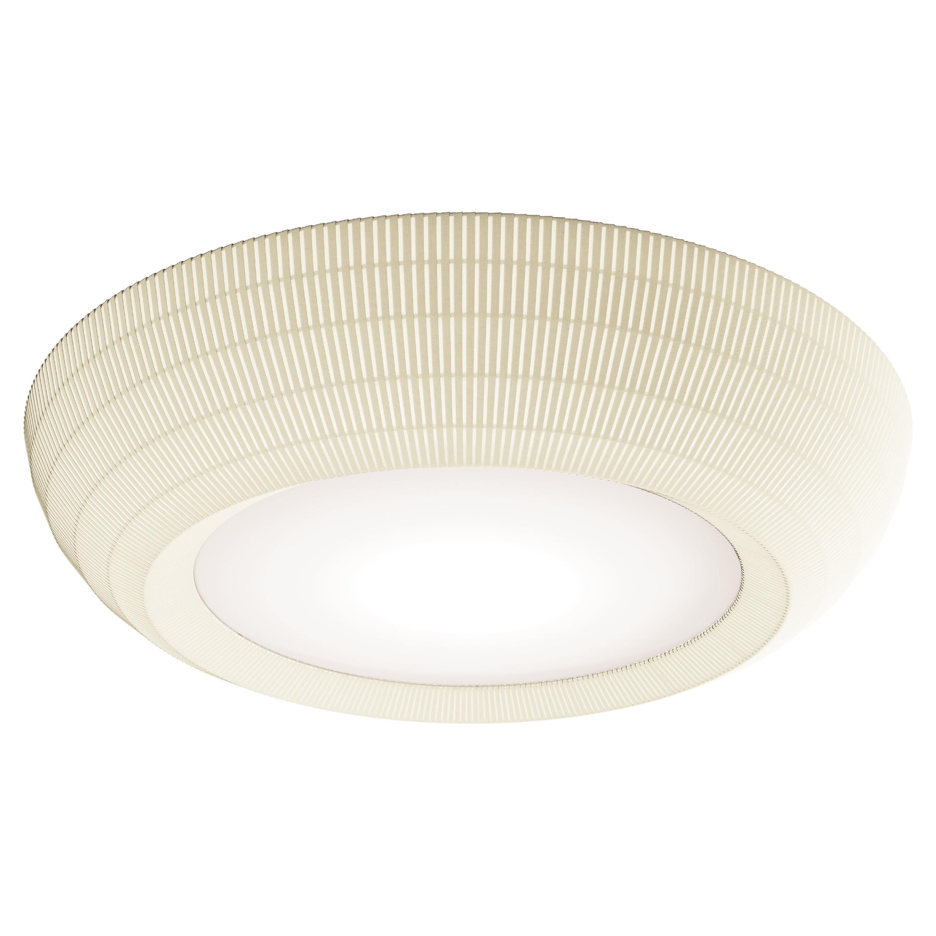 Axolight Bell, lampada da soffitto extra large in bianco di Manuel & Vanessa Vivian