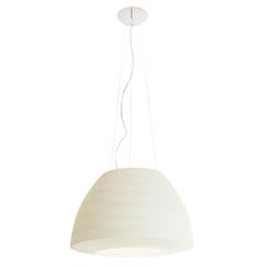Axolight Bell Medium Pendant Lamp in White by Manuel & Vanessa Vivian