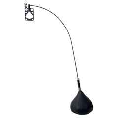 Axolight Bul-Bo Stehleuchte aus schwarzem Metall und Stoff von Gabetti und Isola