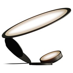 Axolight Cut Medium Table Lamp in Intense Black by Timo Ripatti