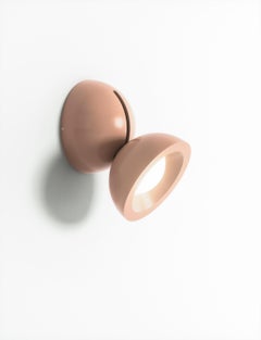 Axolight DoDot Wand-/Deckenleuchte in Mauve Dust Aluminium von Simone Micheli