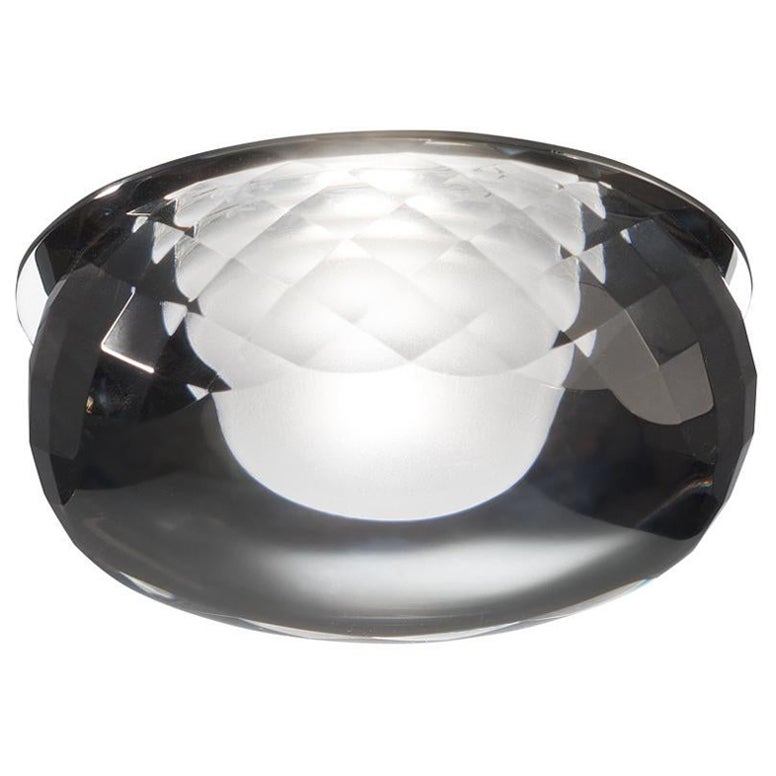 Axolight Fairy Recessed Ceiling Lamp in Grey by Manuel & Vanessa Vivian