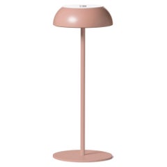 Axolight Float Table Lamp in Mauve Dust Aluminum and Steel by Mario Alessiani
