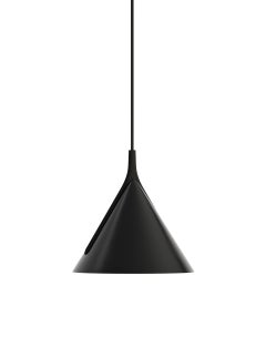 Axolight Jewel Mono petite lampe à suspension en noir avec finition noire par Yonoh