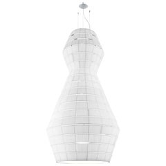 Axolight Layers Typ B Pendelleuchte aus weißem Stahl von Vanessa Vivian