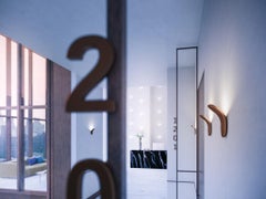 Axolight Lik Aplique de Aluminio Bronzo Opaco by Serge & Robert Cornelissen