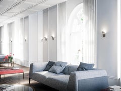 Axolight Lik Aplique de Aluminio Níquel Opaco by Serge & Robert Cornelissen