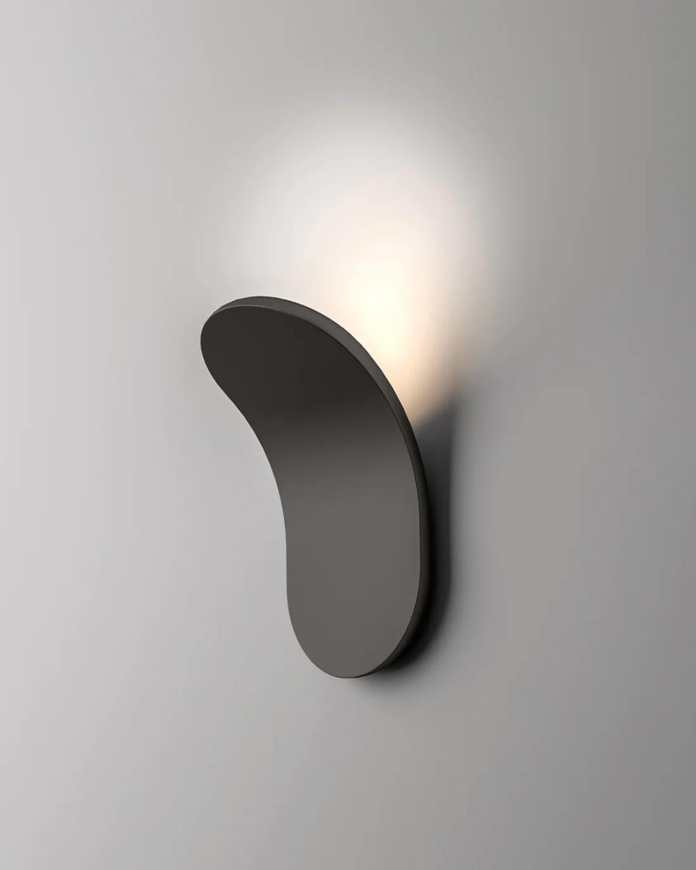 Axolight Lik Wall Lamp in Nickel Opaco Aluminum by Serge & Robert Cornelissen In New Condition For Sale In Brooklyn, NY