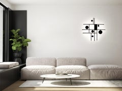 Axolight Manifesto Small Ceiling Light in Mirrored Steel Metal by Timo Ripatti