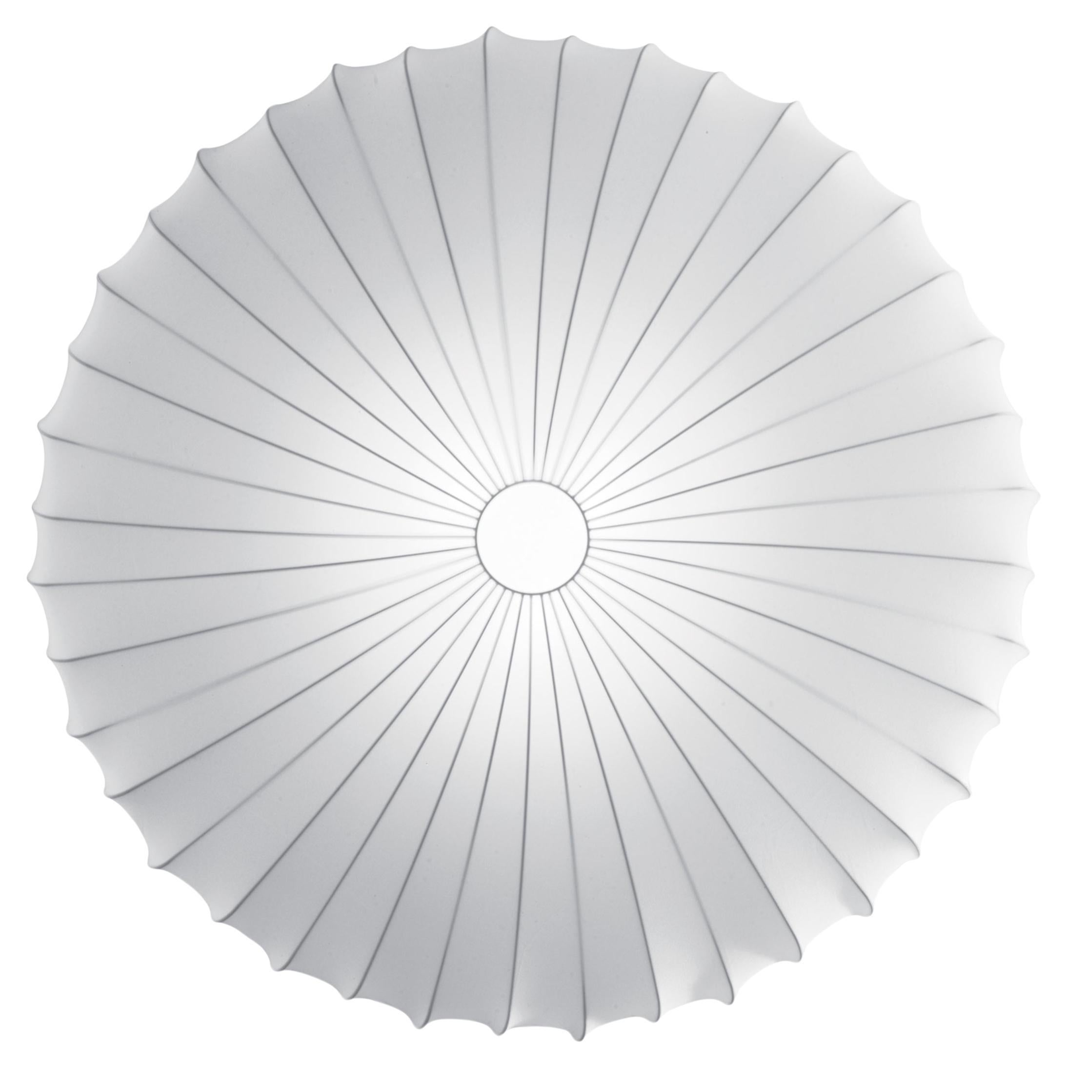 Axolight Muse Large Ceiling Light in White with White Metal Finish