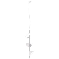 Axolight Orchid Lámpara colgante de 3 luces con cuerpo de aluminio en blanco byRainer Mutsch