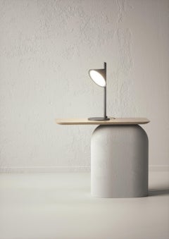 Axolight Orchid Table Lamp with Aluminum Body in Sand by Rainer Mutsch