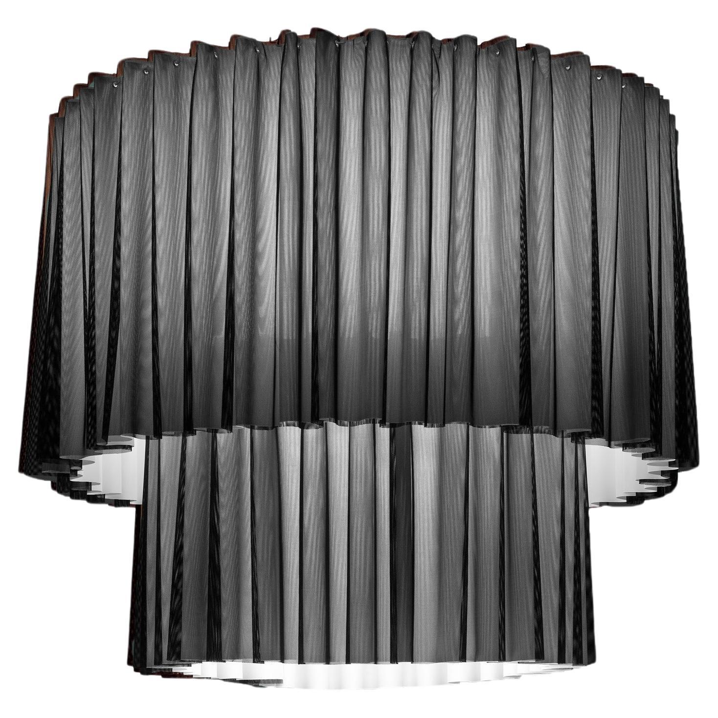 Axolight Skirt XL 150 Ceiling Light in Grey by Manuel & Vanessa Vivian For Sale