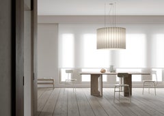 Axolight Skirt XL 150 Pendant Lamp in Red by Manuel & Vanessa Vivian