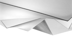 Axolight Ukiyo Lampada da soffitto 1 Large con struttura in acciaio bianco di Manuel Vivian