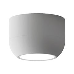 Axolight Urban Lámpara de techo pequeña P de aluminio blanco arrugado by Dima Loginoff