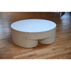 Ay! Brow Low Table in Resin, Stone Aggregate & Fiberglass by Zachary A. Design