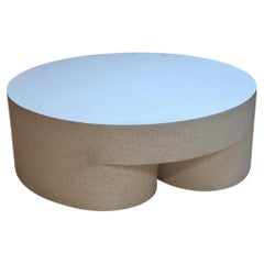 Ay! Brow Low Table in Resin, Stone Aggregate & Fiberglass by Zachary A. Design