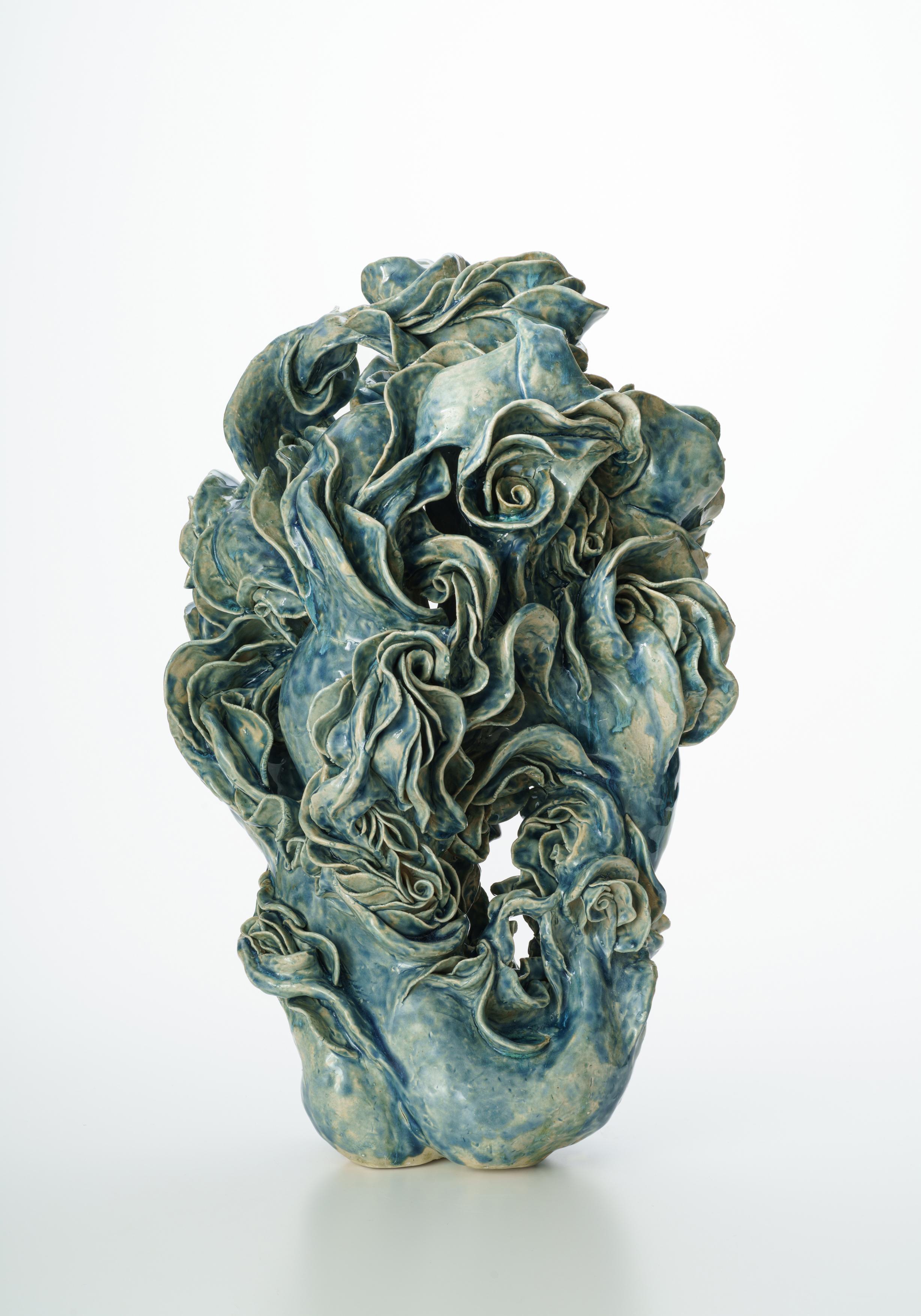 Aya Mori - Rhythm, Contemporary, Abstract, Ceramic, Sculpture,  Biomorphic, Glaze For Sale at 1stDibs