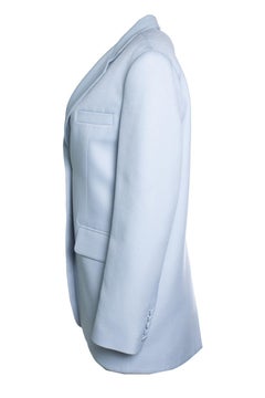 Aya Muse, light blue blazer