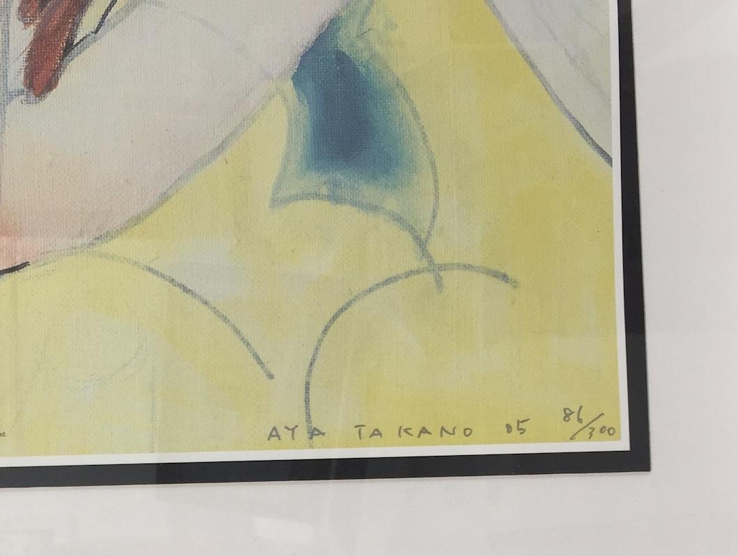 Fallin’ Manma Air - Contemporary Print by Aya Takano 