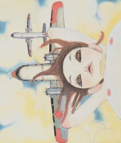 Fallin'-Manma-Air. Offset print by Aya Takano