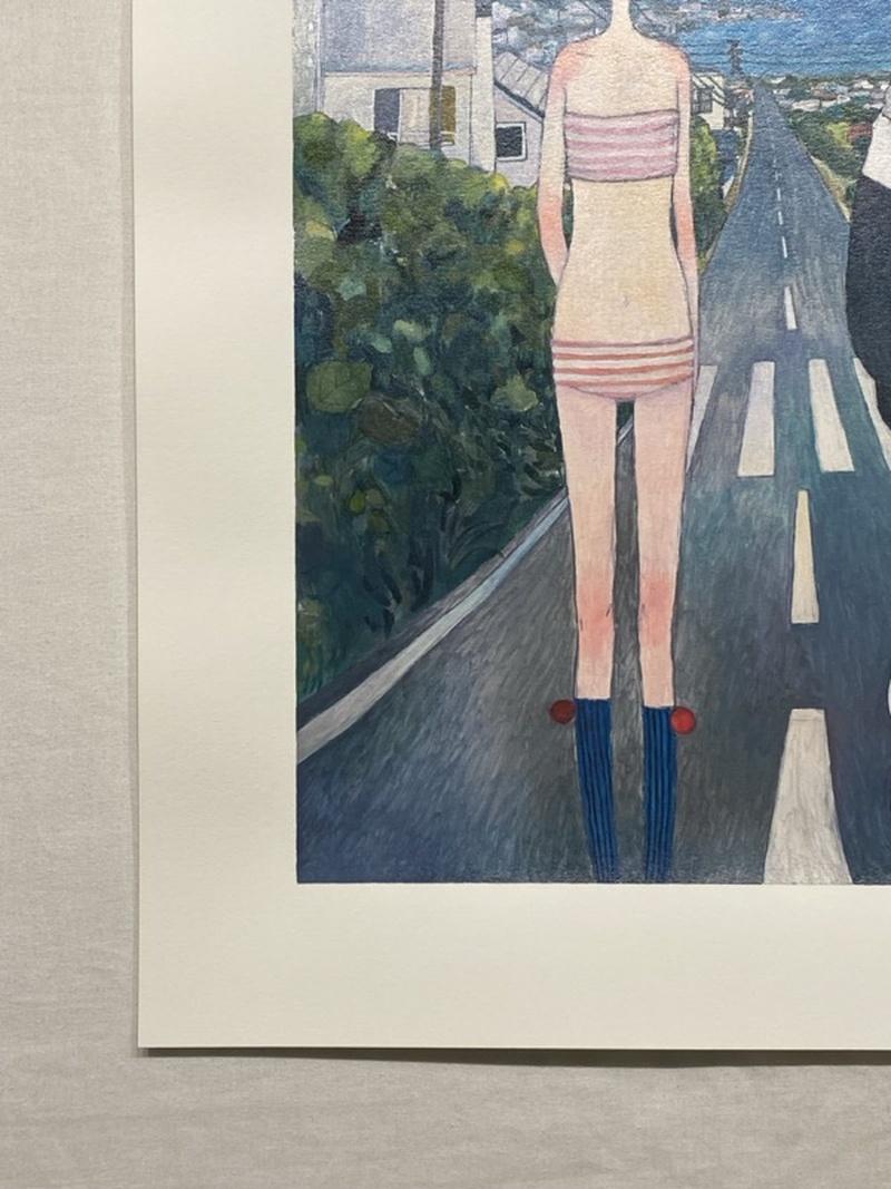 Moment, 2020 Limited Edition of 50 by Aya Takano. Screenprint, signed. For Sale 5