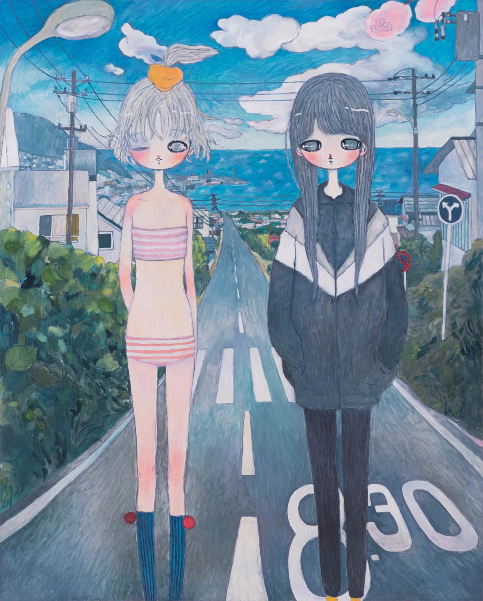 Aya Takano  Figurative Print - Moment, 2020 Limited Edition of 50 by Aya Takano. Screenprint, signed.