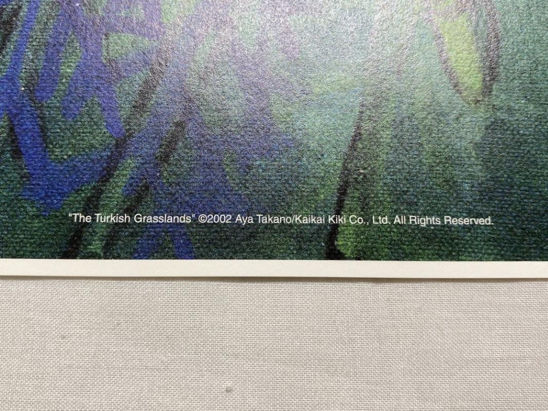 The Turkish Grasslands, Offsetdruck in limitierter Auflage von Aya Takano, signiert (Grau), Figurative Print, von Aya Takano 
