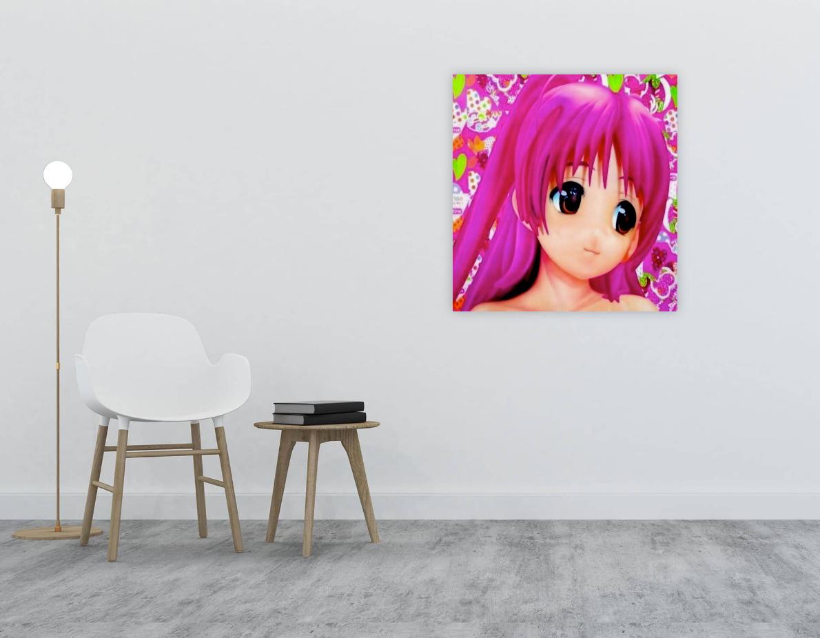 2010, Œuvre d'art unique
Huile sur toile
45 7/10 × 43 3/10 in - 116 × 110 cm
L'œuvre est signée par l'Artiste au recto de la toile et estampillée du logo du Studio de l'Artiste au verso de la toile.
Les œuvres sont accompagnées d'un certificat
