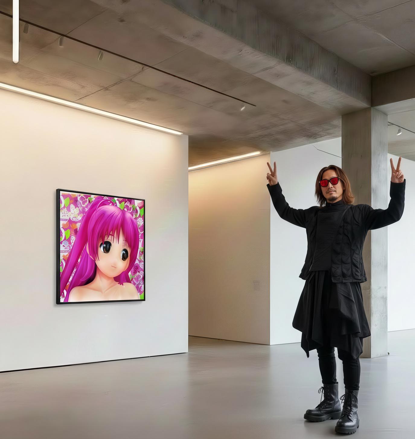 Miyu4 : Kawaii Pink Whimsy and Reverie en vente 1