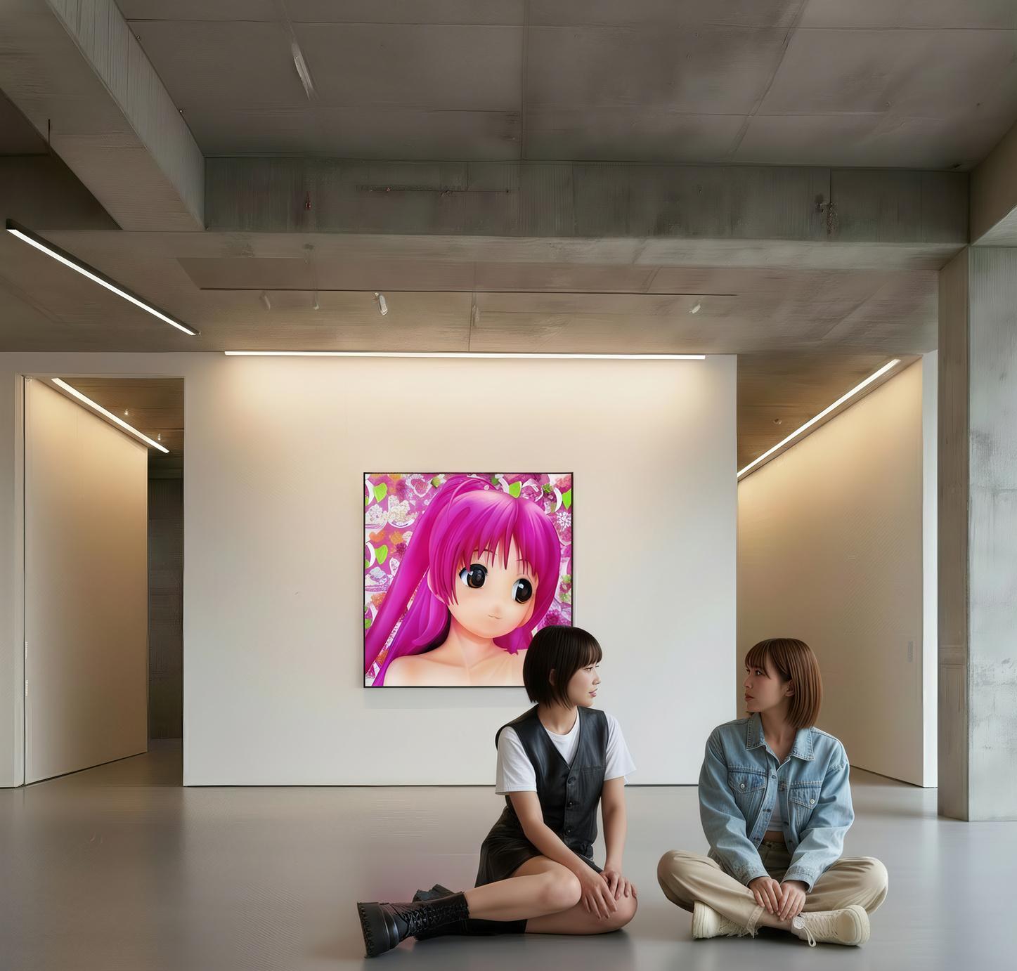 Miyu4 : Kawaii Pink Whimsy and Reverie en vente 3