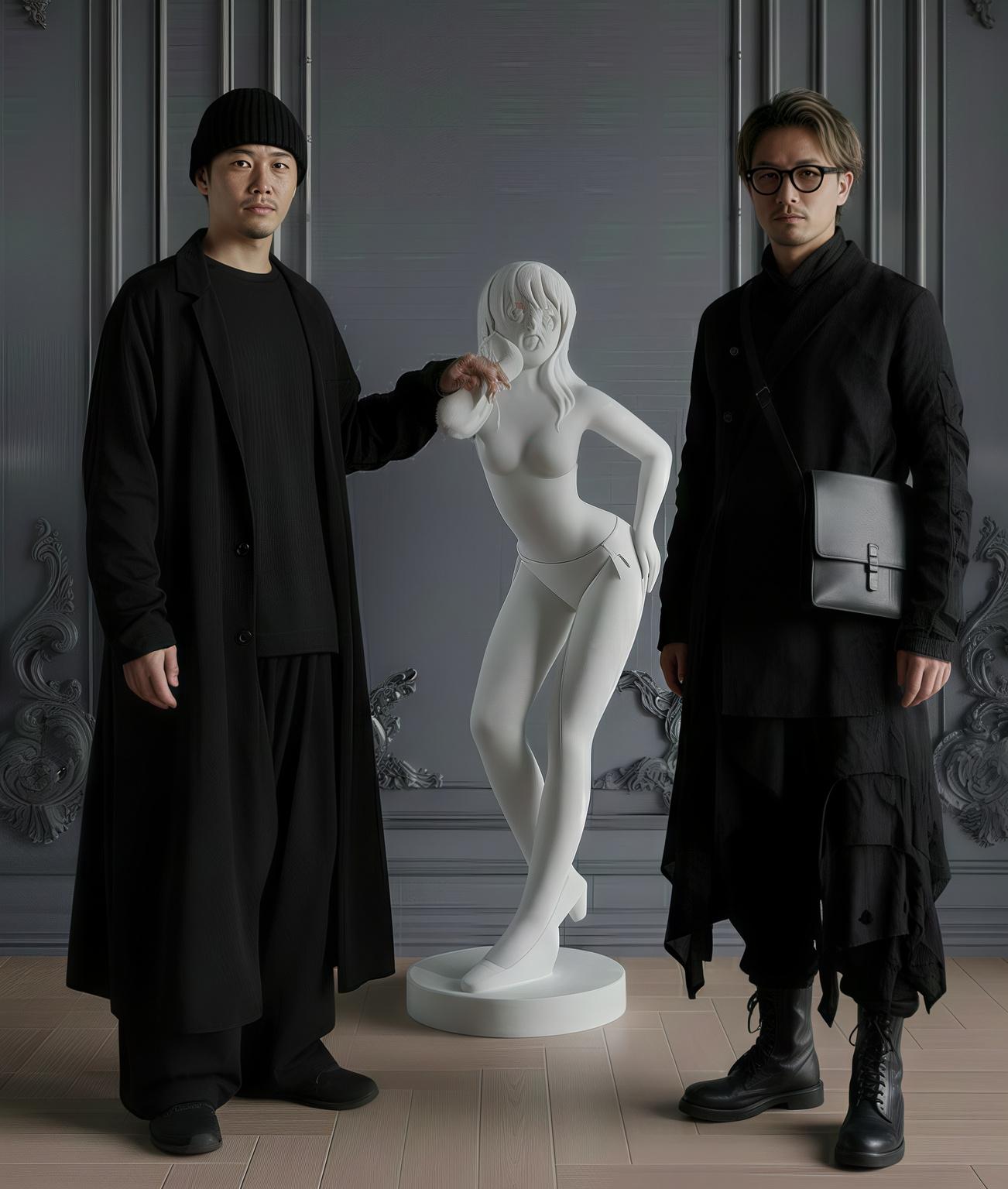 Shuya 5 : Ethereal Temptations and Sculpted Desires - Sculpture by AYA TOSHIKAWA