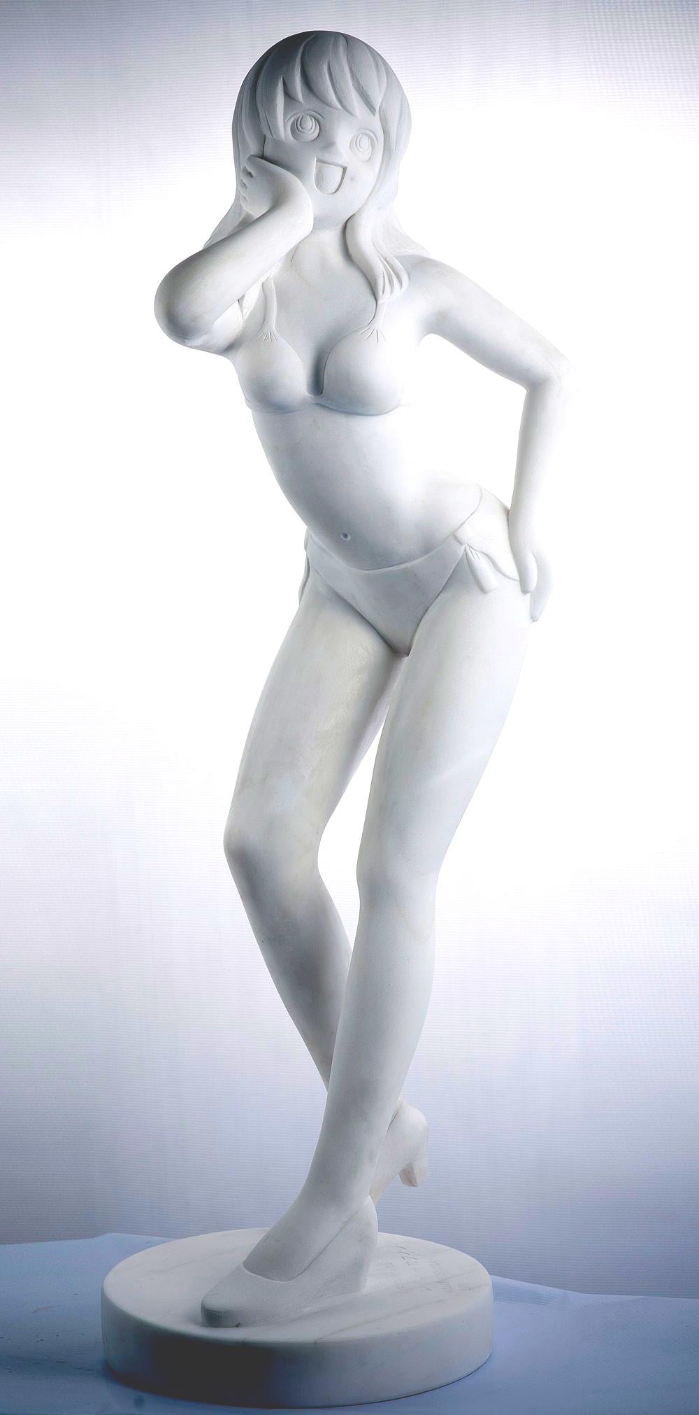 Shuya 5 : Ethereal Temptations and Sculpted Desires - Contemporary Sculpture by AYA TOSHIKAWA