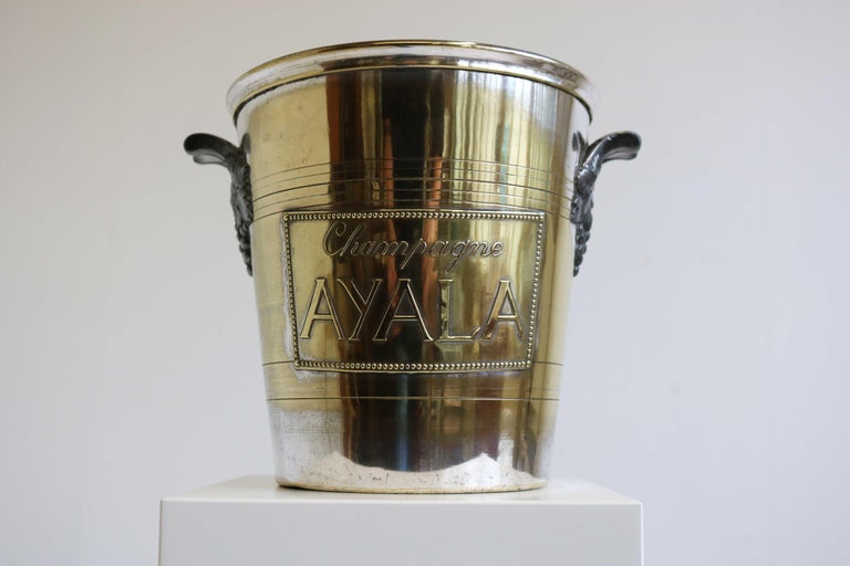 Ayala / Argit Champagne Cooler, Ice Bucket, Wine Cooler, France, Art