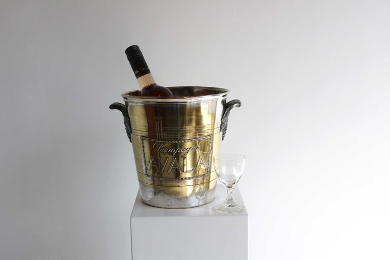 Ayala / Argit Champagne Cooler, Ice Bucket, Wine Cooler, France, Art