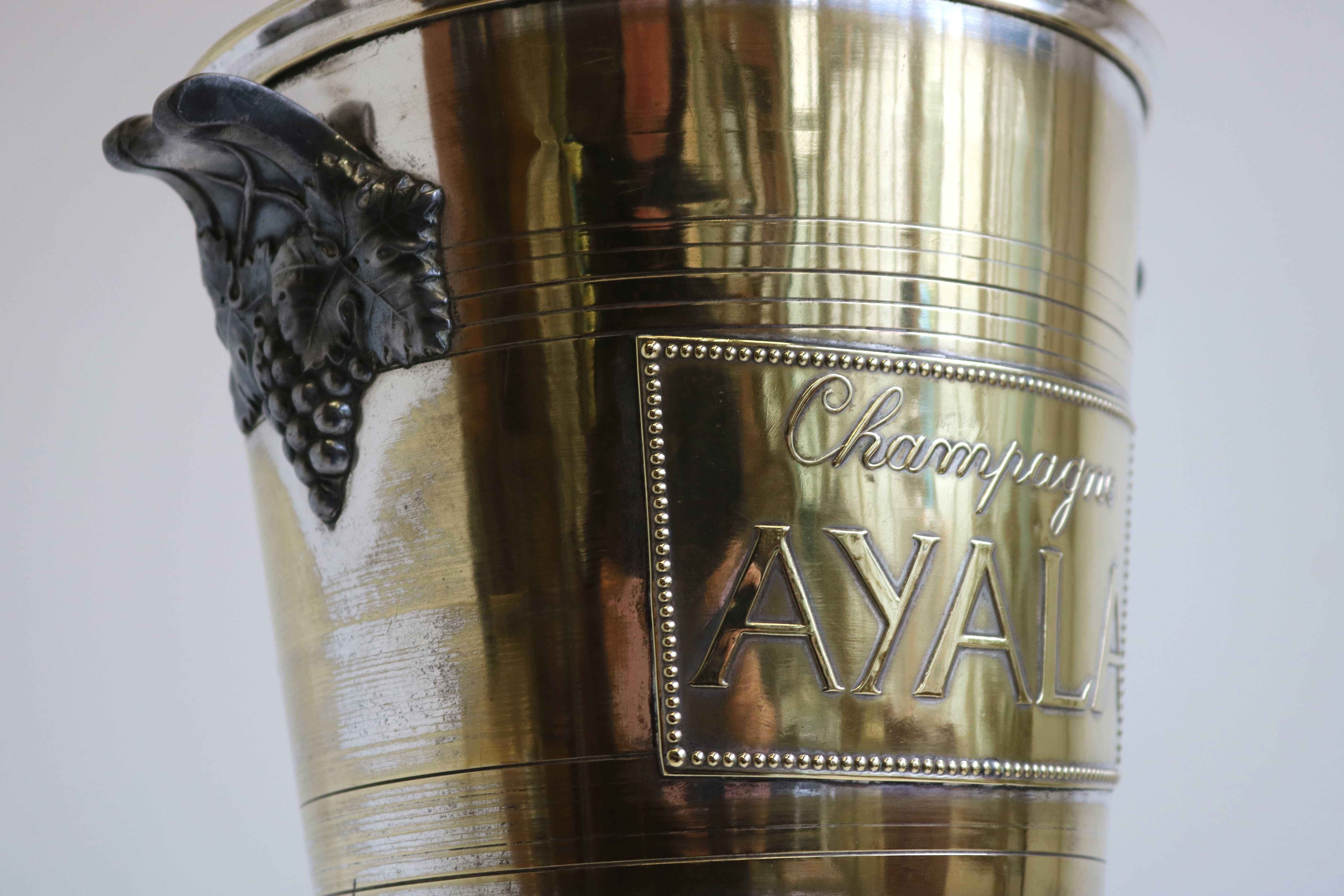 20th Century Ayala / Argit Champagne Cooler, Ice Bucket, Wine Cooler, France, Art Deco 1930s