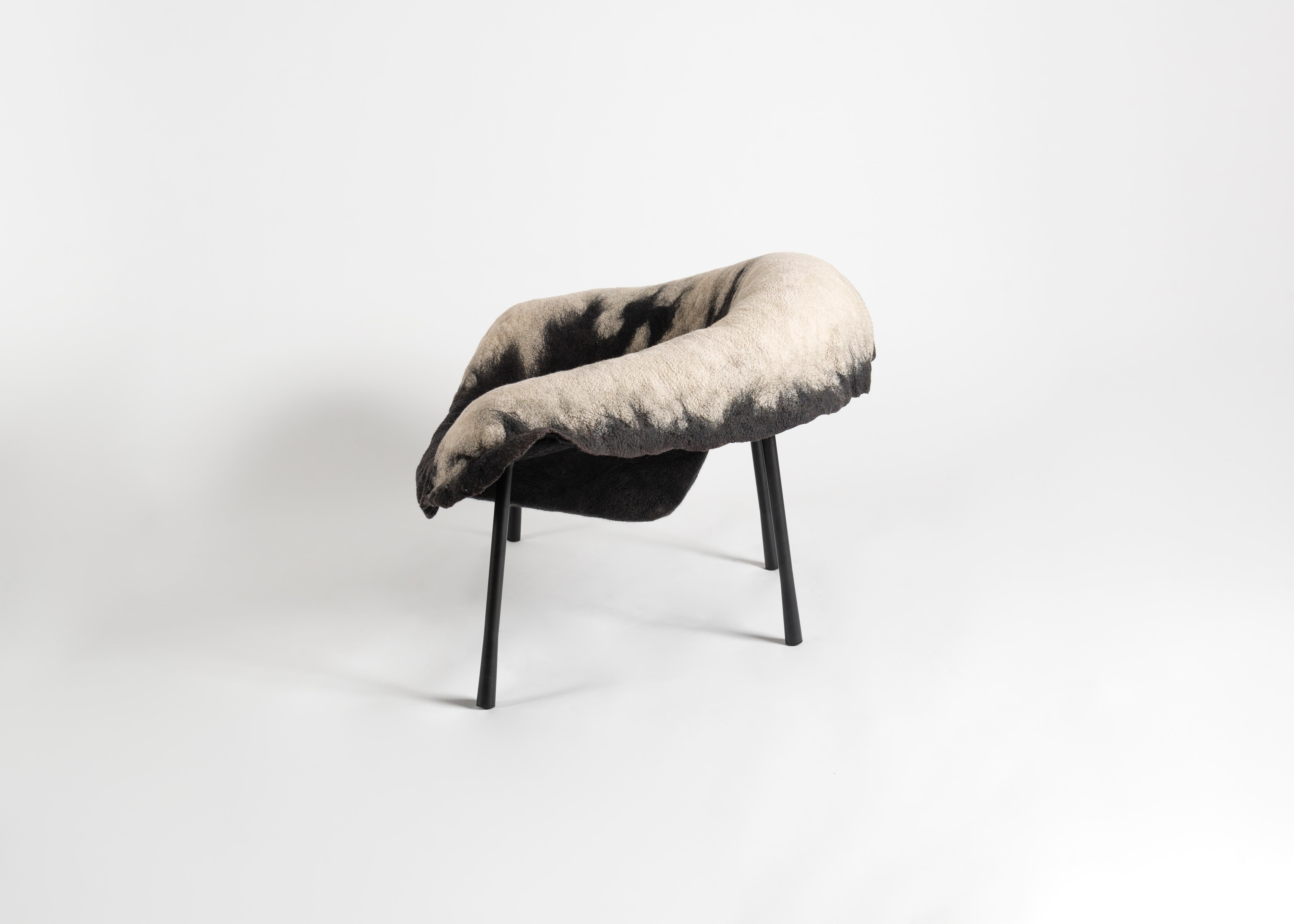 Ayala Serfaty, Rapa Series: Dessa Leh, Contemporary Lounge Chair, Israel, 2017 In Excellent Condition For Sale In New York, NY